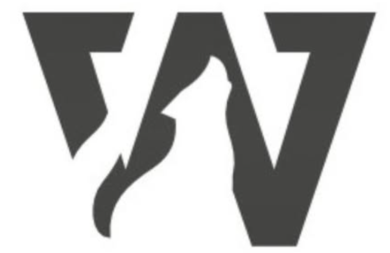 Grey Wolf Painting Logo